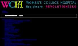 
							         Public Accountability, Quality and ... - Women's College Hospital								  
							    