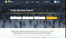 
							         Public Information Services								  
							    