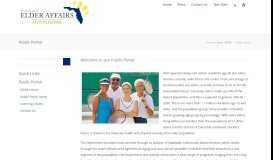 
							         Public Portal - Florida Department of Elder Affairs								  
							    