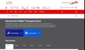 
							         Public Transport Dubai - Roads & Transport Authority								  
							    