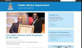 
							         Public Works Department (PWD)								  
							    