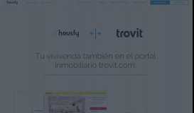 
							         Publicación en el portal inmobiliario trovit con housfy.com | Housfy								  
							    
