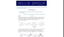 
							         Publications 2013 - Professor Michael Willis								  
							    