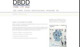 
							         Publikationen des BMG - DBDD								  
							    