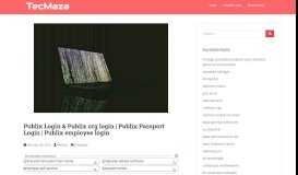 
							         Publix Login & Publix org login | Publix Passport Login ... - Tecmaza								  
							    