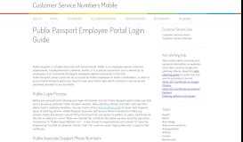 
							         Publix Passport Employee Portal Login Guide - Customer Service ...								  
							    