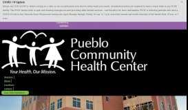
							         Pueblo Community Health Center: Home								  
							    
