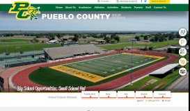 
							         Pueblo County High School - Pueblo County School District 70								  
							    