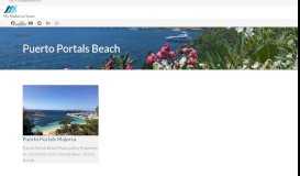 
							         Puerto Portals Beach - Exclusive Property Search Agent Mallorca								  
							    