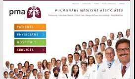 
							         Pulmonary Medicine Associates								  
							    