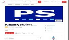 
							         Pulmonary Solutions - 19 Reviews - Medical Supplies - 9565 Soquel ...								  
							    