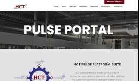 
							         Pulse Portal - HCT								  
							    
