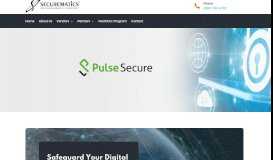 
							         Pulse Secure - Securematics								  
							    