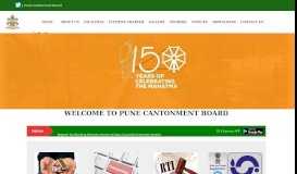 
							         Pune Cantonment Board								  
							    