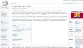 
							         Punjab National Bank - Wikipedia								  
							    