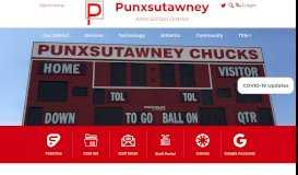 
							         Punxsutawney Area School District								  
							    