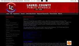 
							         Pupil Personnel - Laurel County Schools								  
							    