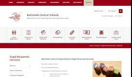 
							         Pupil Personnel Services / Welcome - Red Hook Central Schools								  
							    
