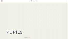 
							         Pupil Portal | Uppingham								  
							    