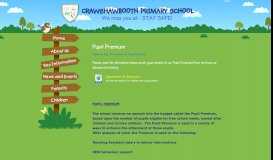 
							         Pupil Premium | Crawshawbooth Primary School								  
							    