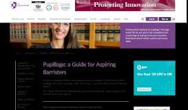 
							         Pupillage - The Lawyer Portal								  
							    