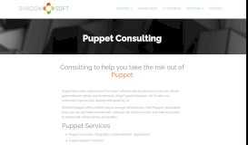 
							         Puppet Consulting Services - Shadow-Soft								  
							    