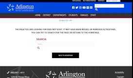 
							         Purchasing » Arlington ISD								  
							    