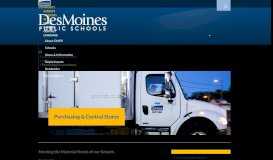 
							         Purchasing - Des Moines Public Schools								  
							    