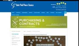 
							         Purchasing / Homepage - Saint Paul Public Schools								  
							    