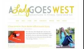 
							         Pure Barre West Portal Archives | A Lady Goes West								  
							    