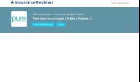 
							         Pure Insurance Login | Make a Payment - Insurance Reviews								  
							    