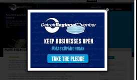 
							         Pure Michigan Business Connect | Detroit Regional Chamber								  
							    