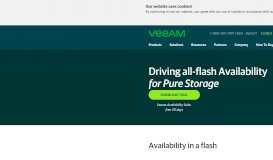 
							         Pure Storage All-Flash Solutions and Veeam - Veeam Software								  
							    
