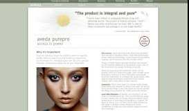 
							         PurePro - AVEDA™ Concept Benefits								  
							    