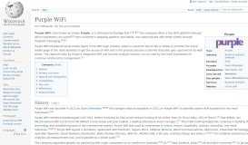 
							         Purple WiFi - Wikipedia								  
							    