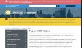 
							         Purpose of CID Website - CT.gov								  
							    