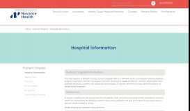 
							         Putnam Hospital Center | Hospital Information - Health Quest								  
							    