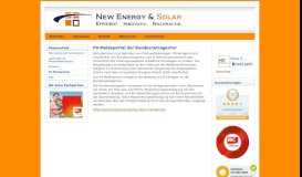 
							         PV-Meldeportal der Bundesnetzagentur - New Energy & Solar								  
							    