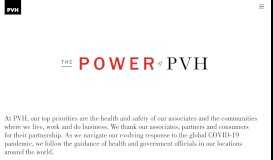 
							         PVH Corp.								  
							    