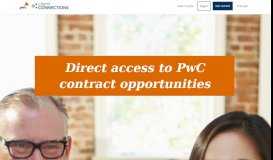 
							         PwC Client Connections | Direct access to PwC contract job ...								  
							    