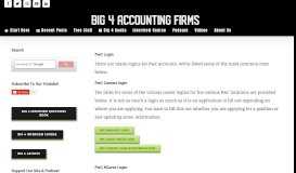 
							         PwC Login | The Big 4 Accounting Firms								  
							    