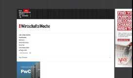 
							         PwC News: Aktuelles zur PricewaterhouseCoopers GmbH - WiWo								  
							    