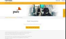 
							         PwC Solutions | Business Solutions for Startups & SMEs | ramsac								  
							    