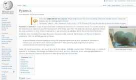 
							         Pyaemia - Wikipedia								  
							    