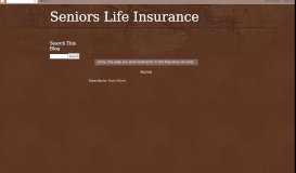 
							         Pyramid Life Insurance Provider Portal - Seniors Life Insurance								  
							    
