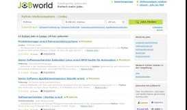 
							         Python Jobs in Lindau | JOBworld								  
							    