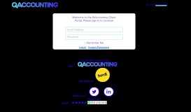 
							         QAccounting Portal								  
							    
