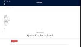 
							         Qantas Red Portal Panel - Qantas & Jetstar - Page 1 - Community ...								  
							    