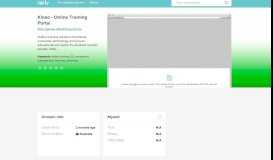 
							         qantas.e3learning.com.au - Kineo - Online Training Portal ...								  
							    