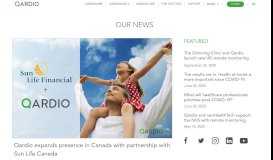 
							         Qardio expands presence in Canada with partnership with Sun Life ...								  
							    